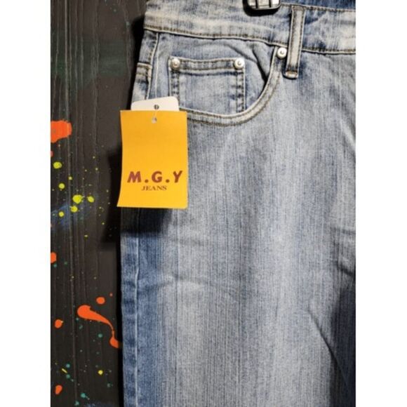BNWT DS Vintage MGY Jeans SZ‎ 14 Flare #089 - Picture 2 of 5